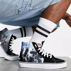 NIB VANS x FRANCES STARK SK8-HI SZ UNISEX - Sz 8 MENS 9.5 WOMENS